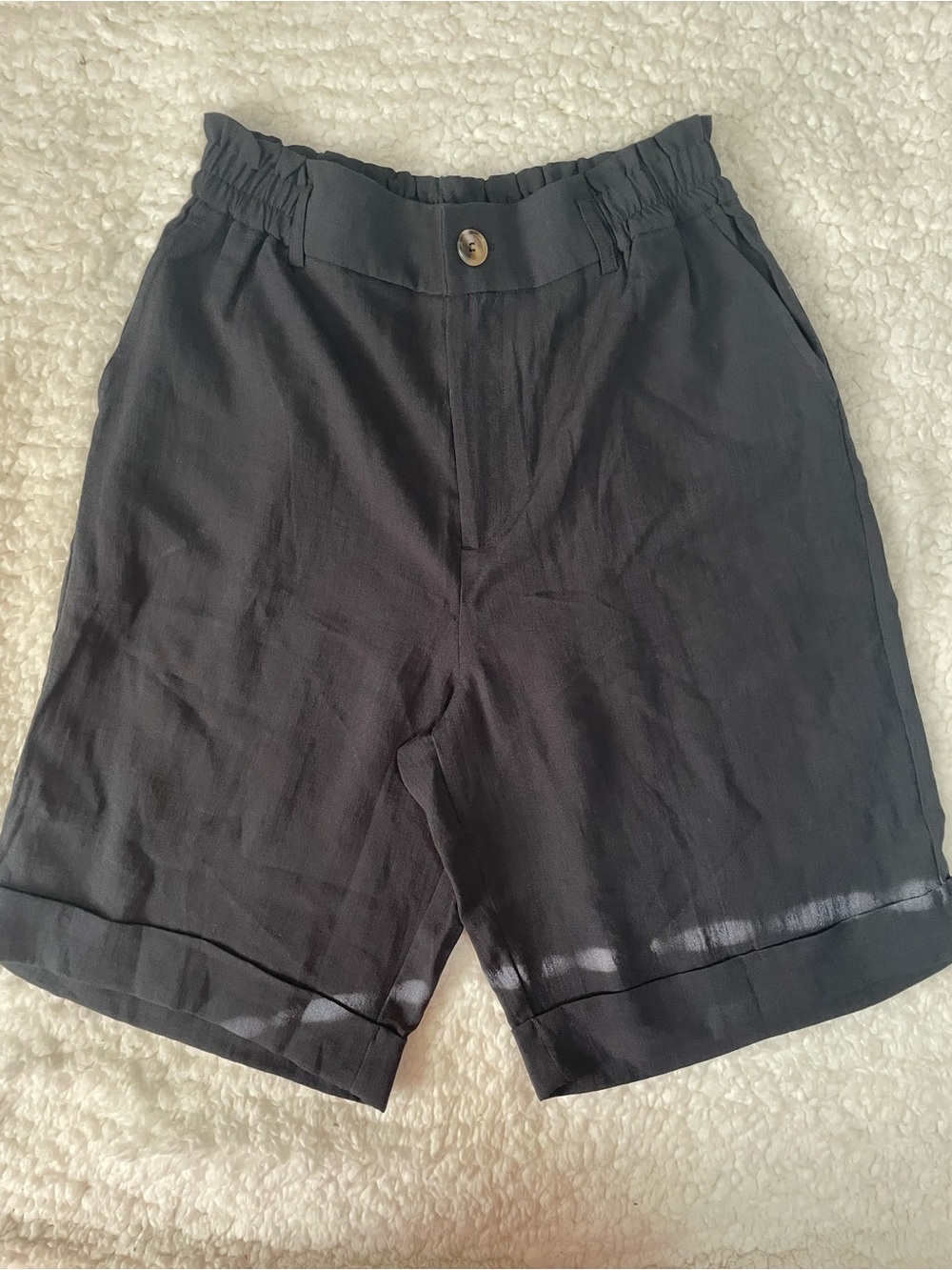 HALARA Black Flat-Front Women's Shorts NWOT